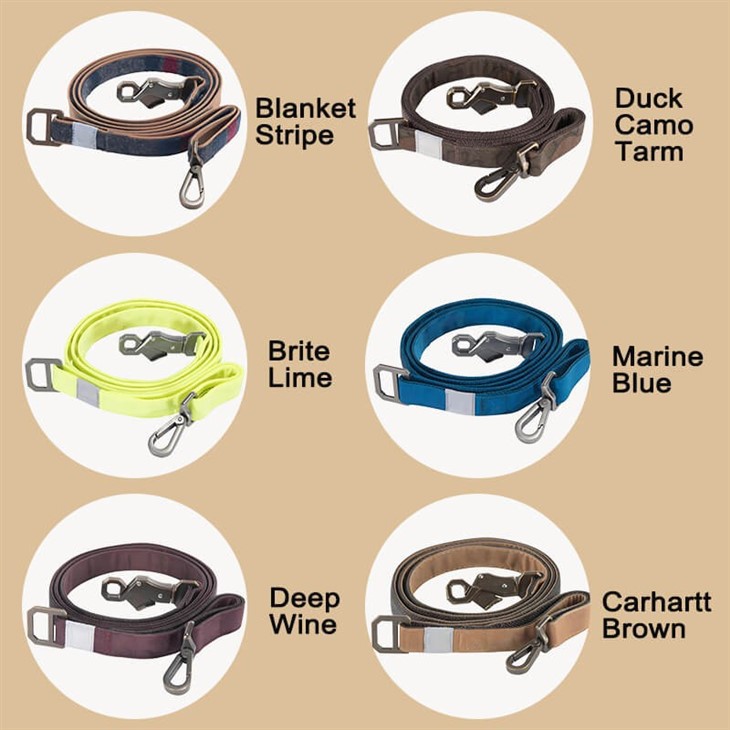 Durable Dog Leash With Reflective Stitching